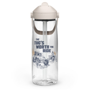 Sports Water Bottle: Tug's Worth The Ride