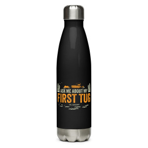 Stainless Steel Water Bottle: First Tug Hill
