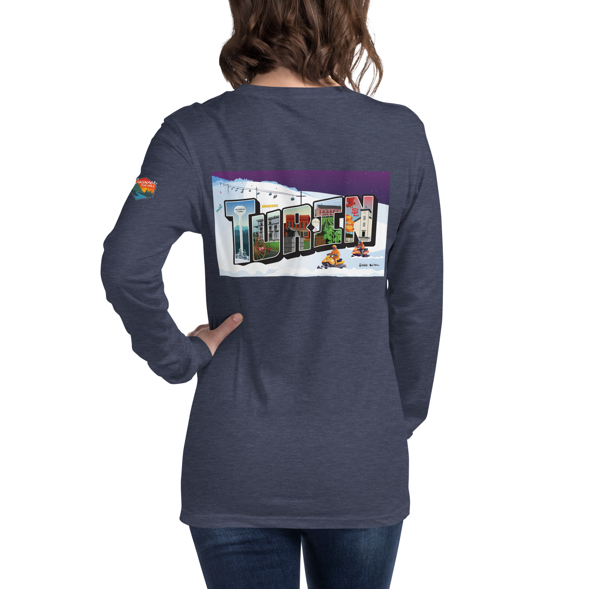 Long Sleeve Tee: Turin - Image 3