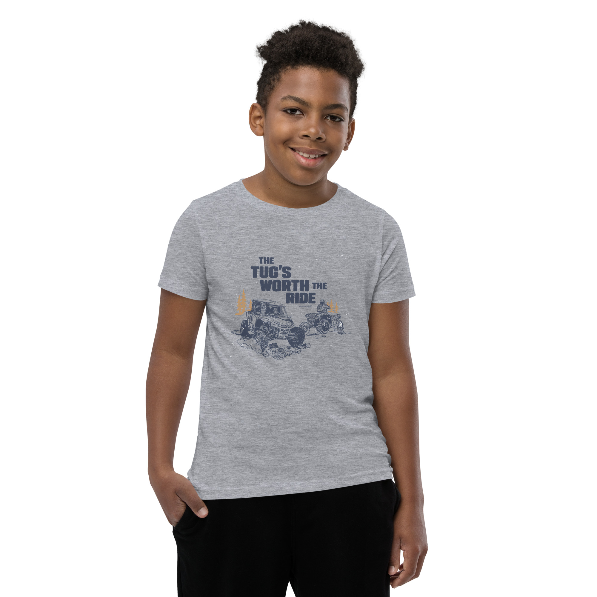 Youth T-Shirt: Tug Is Worth The Ride - Image 5