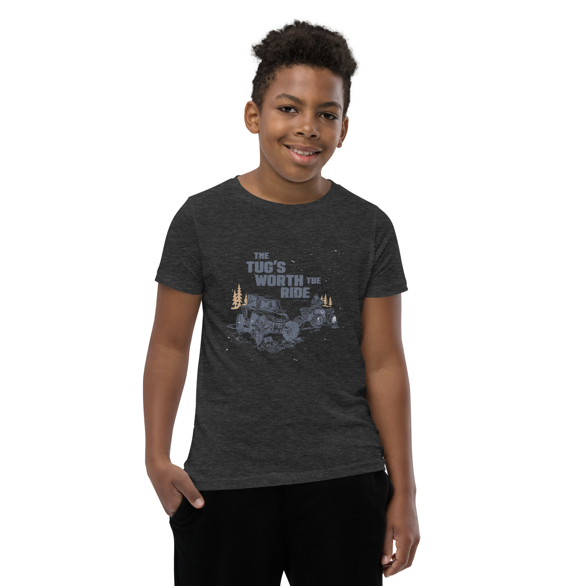 Youth T-Shirt: Tug Is Worth The Ride - Image 4