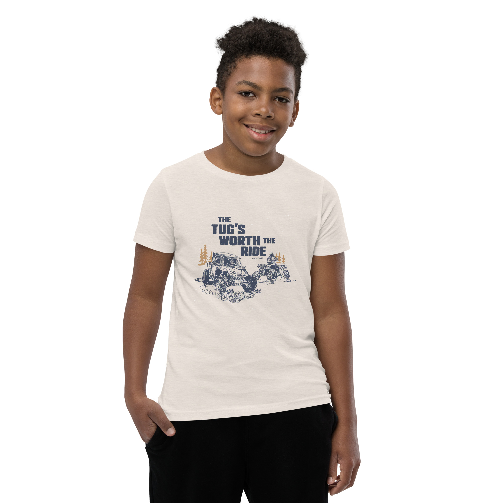 Youth T-Shirt: Tug Is Worth The Ride - Image 7