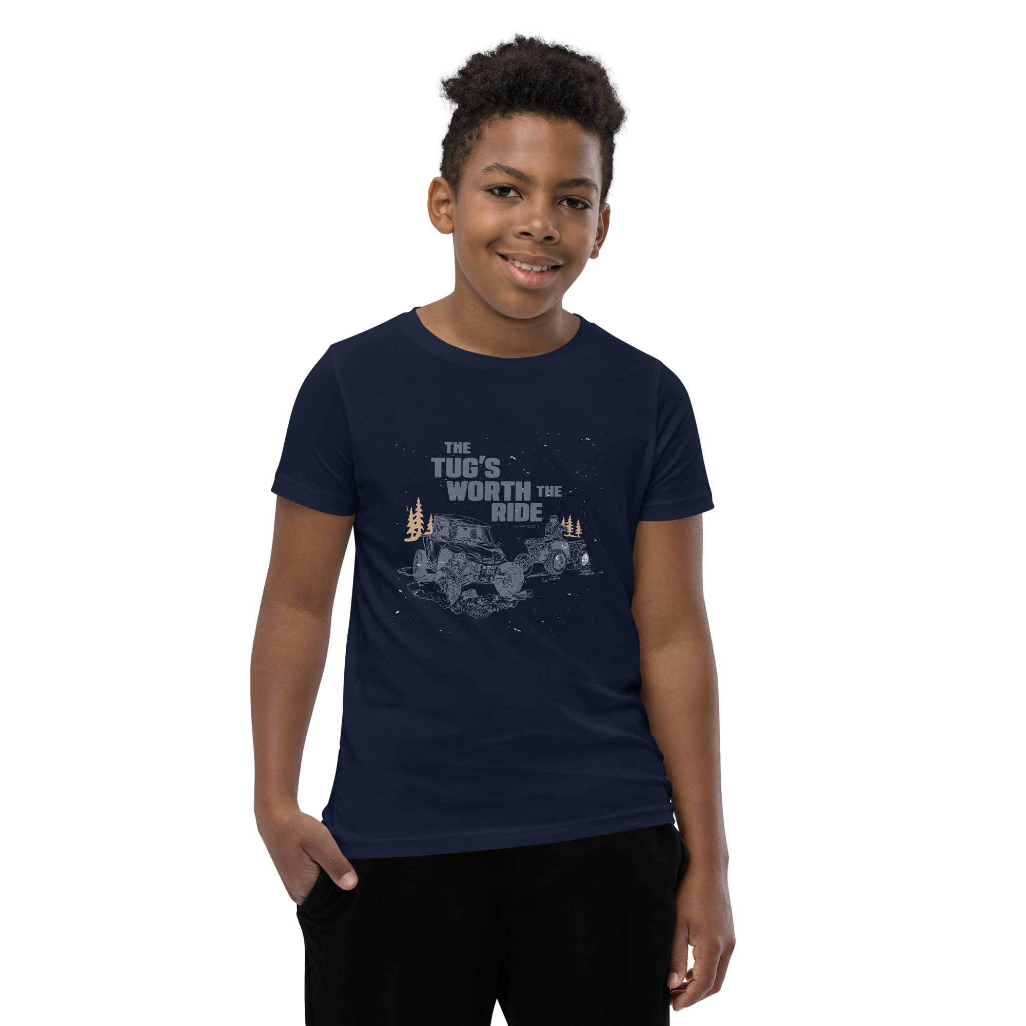 Youth T-Shirt: Tug Is Worth The Ride - Image 2