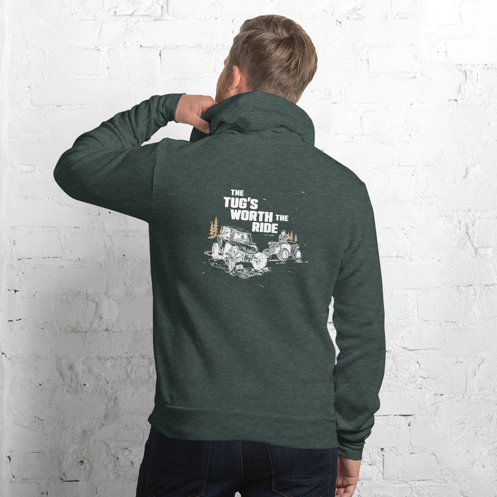 Tug's Worth The Ride Hoodie - Image 3